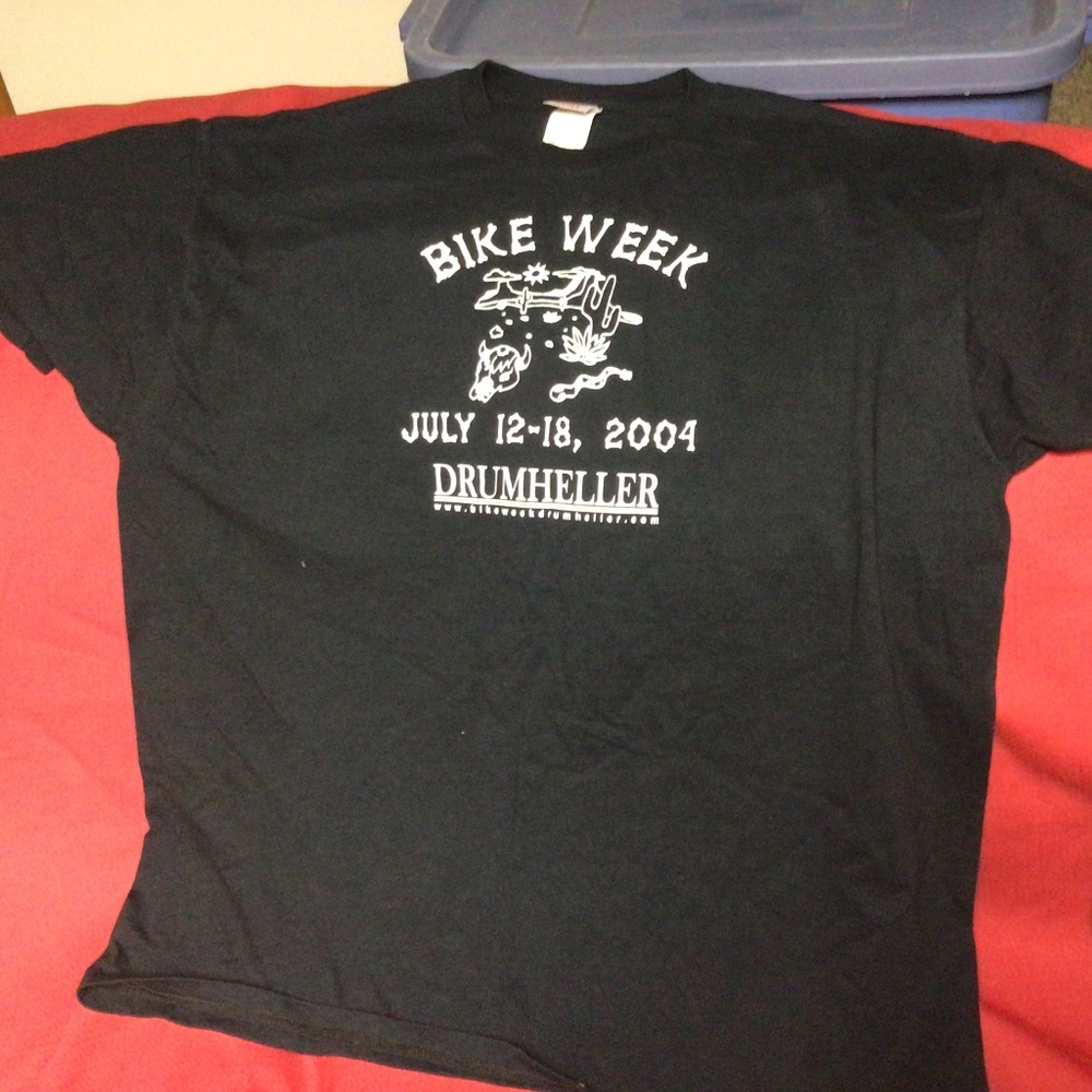 BIKE Week Drumheller tshirt